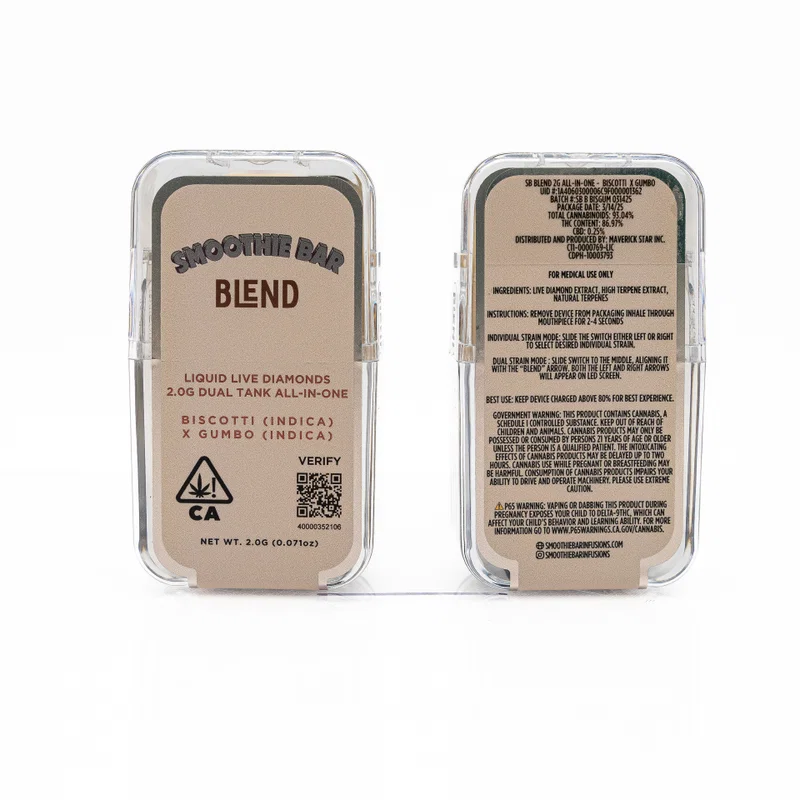 Smoothie Bar 2g Biscotti x Gumbo Smoothie Bar 2g Biscotti x Gumbo